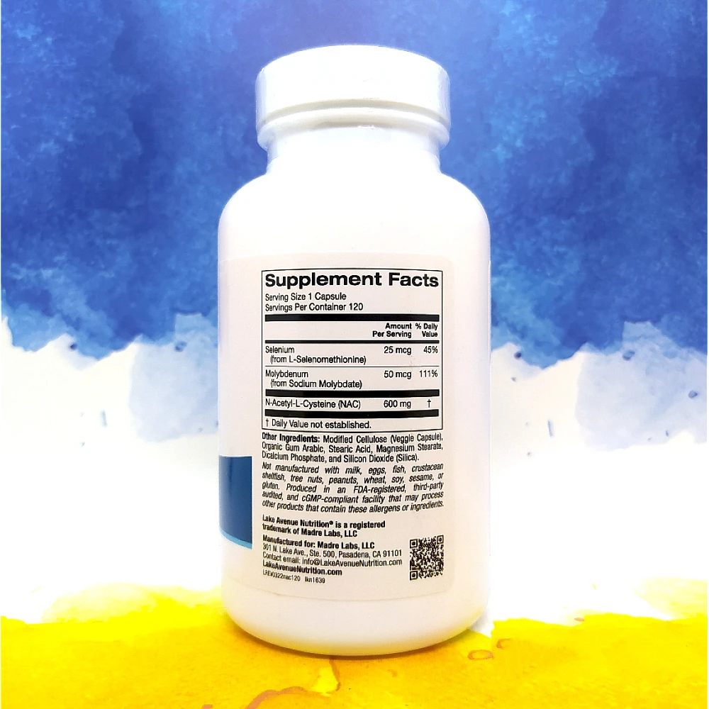 Lake Avenue Nutrition NAC N-Acetyl-L-Cysteine