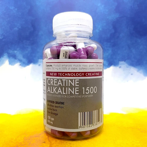 Фото Megabol Creatine Alkaline 1500 120 капсул