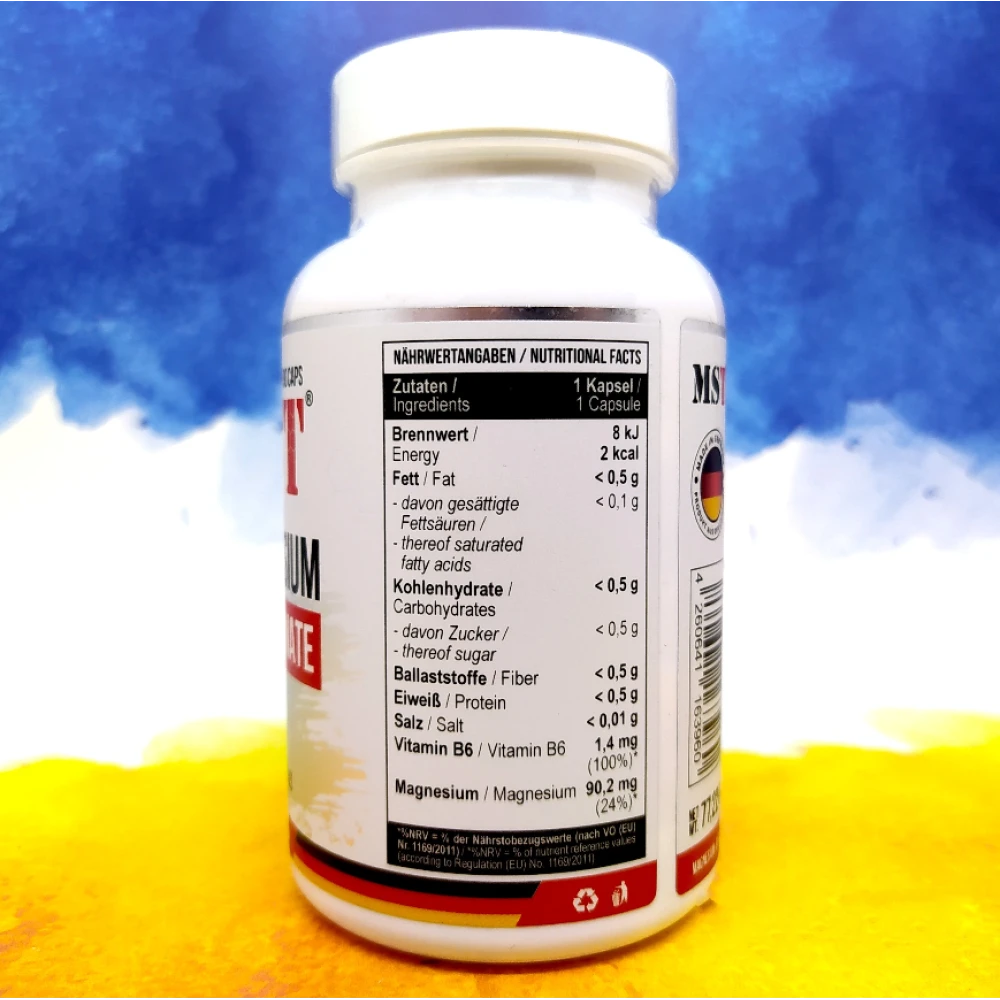 MST Magnesium Bisglycinate With Vitamin B6