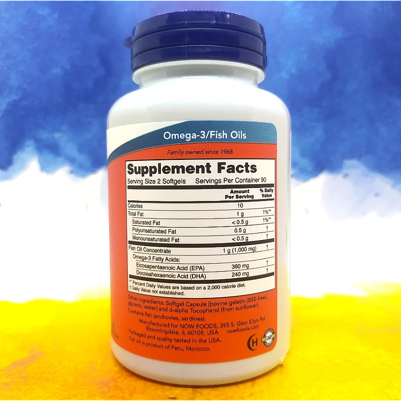 NOW Omega-3 Mini Gels