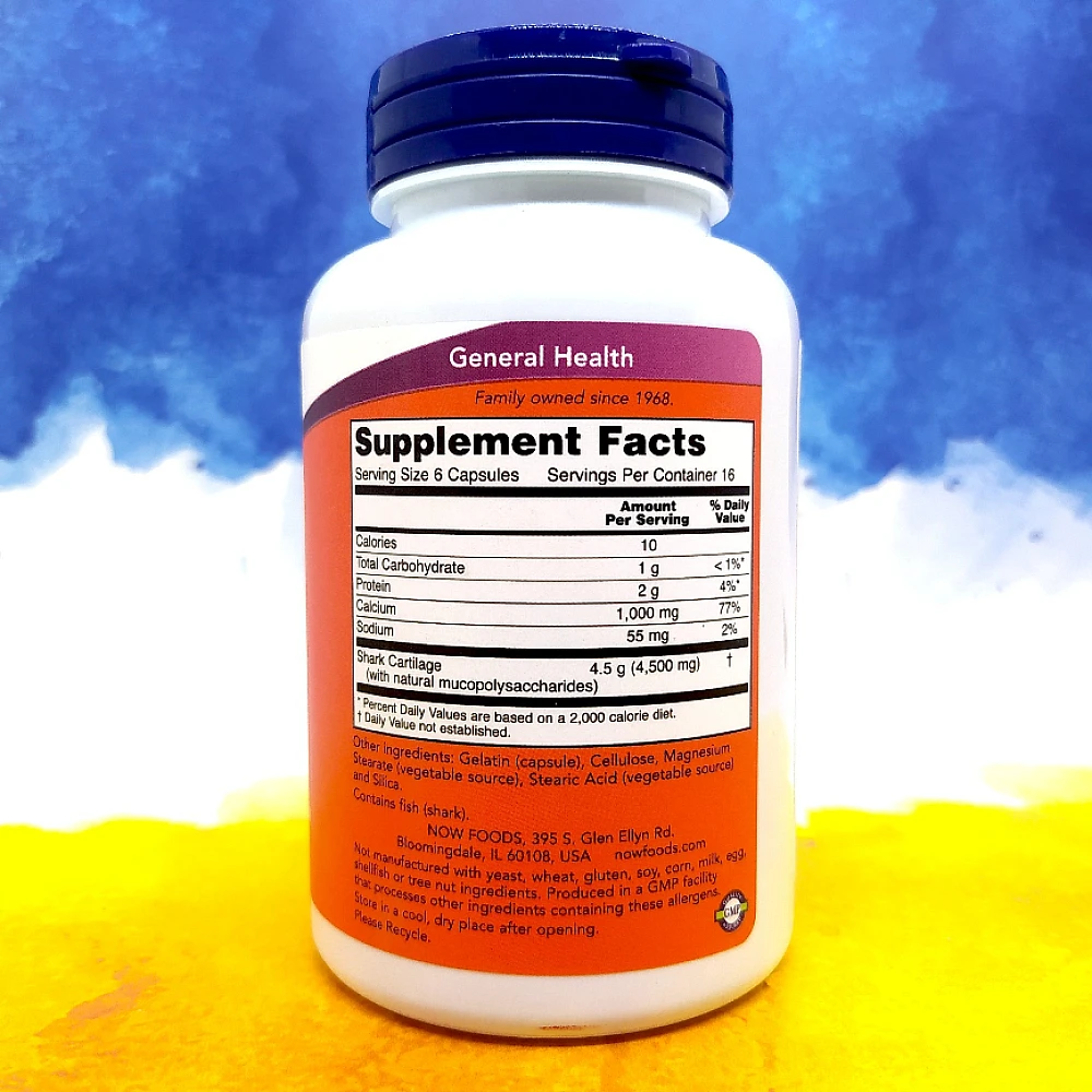 NOW Shark Cartilage 750 mg