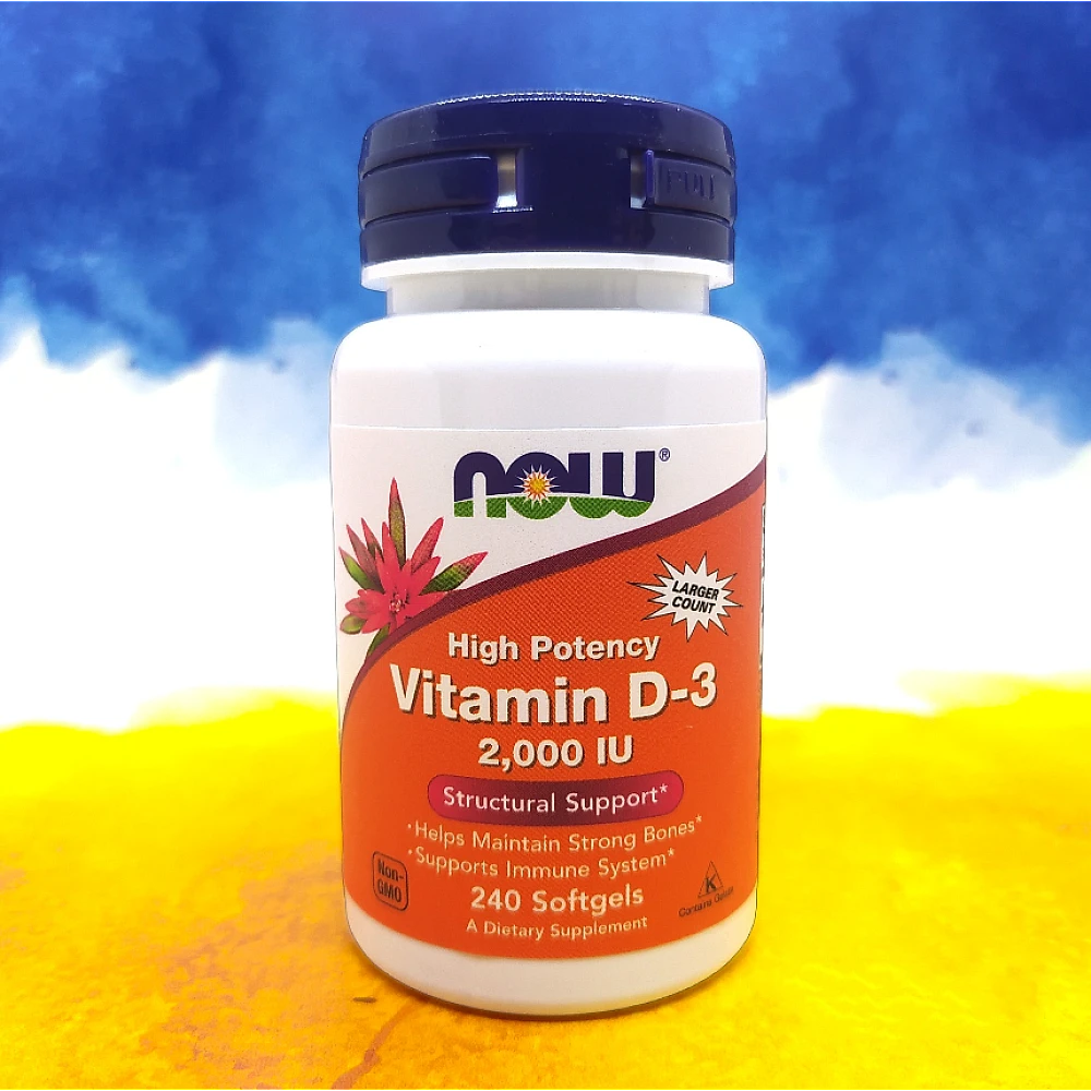 NOW Vitamin D3 2000 ME