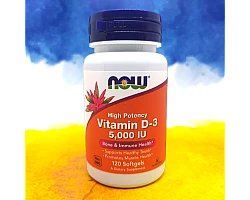 NOW Vitamin D3 5000 ME
