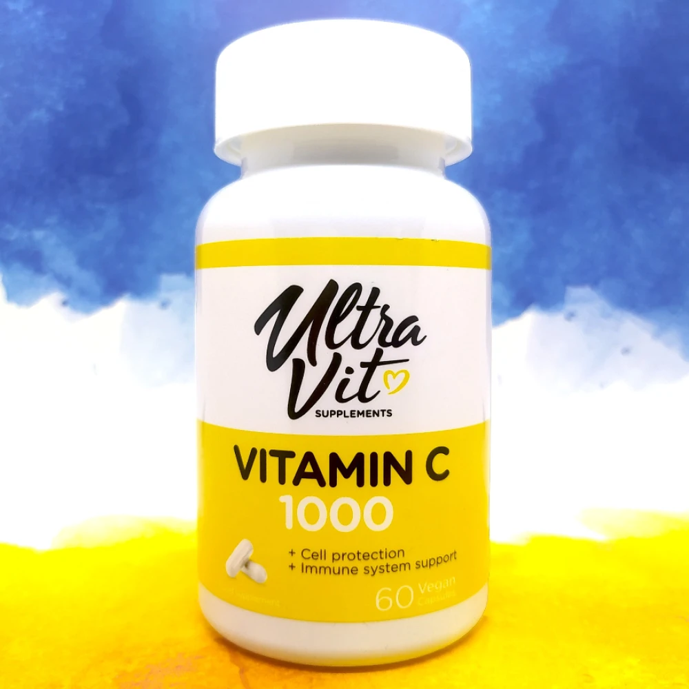 VPLab Ultravit Vitamin C 1000 mg 60 капсул