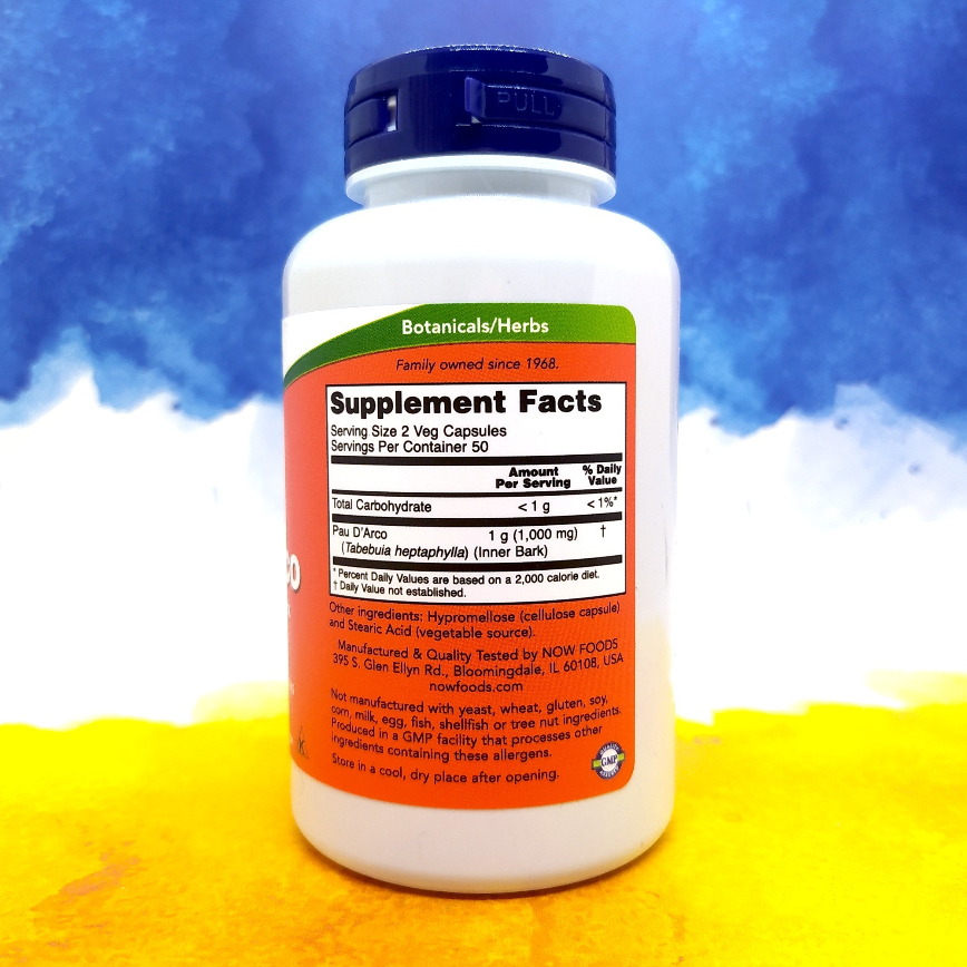 NOW Pau D Arco 500 mg